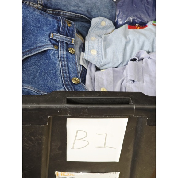 Vintage Looney Tunes‎ Shirt Mens 2XL Denim Warner Bros Bugs Daffy Cartoon 90s - Picture 12 of 12